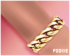Gold CubanLink Bracelet