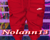 RED JOGGERS NKE