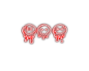 Drippy Neon Sign