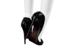 LV Noir Spiked Heel