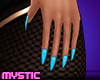 Aqua Gem Nails