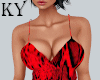 KY sexy dress red