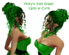 Pinky Irish Updo W-Curls