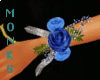 Blue Rose Corsage