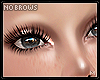 No eyebrows