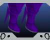O• Trendy Boots Purple