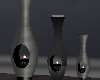 3 vase candles decor
