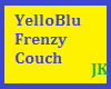 JK* YelloBluFrenzy Couch