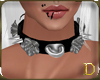 D! Spikes Roses Collar S
