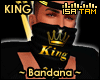 ! King Black Bandana