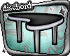 |Ð| Boomerang Table Blk