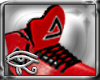 [D]Red Black Sport Shoes