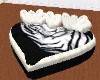 white tiger heart bed