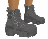 GOTHIC GREY BOOTS FEMALE