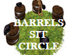 BARREL SIT CIRCLE