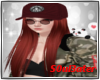 S3 Red Hat Hair