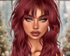 Tilly Red + bangs