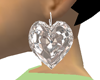 VN Diamond Heart Earring