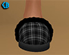Gray Slippers Plaid (F)