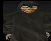 Deathman Skeleton BLack Capes Halloween Costumes Scary