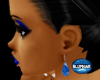 *Blu* Teardrop Earrings