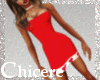 *C* Red Sparkle dress
