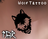 ♂ Wolf Neck Tattoo