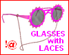 !@ Glass with laces