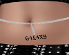 G4L4XY Belly Chain