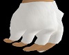 Jedi white  hand  gloves