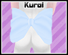 Ku~ Rear bow blue
