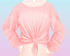 peach tied sweater ❤