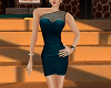 Sexy dress Teal