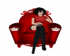 D| Red Animated Chair
