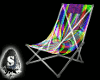 !! Rainbow Deck Chair