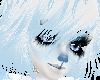 Pale BLU and white fur