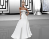 Silver & White Gown