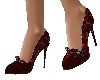 Red Velvet Ebano Shoes