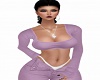 Nia Crop Top-Dusky Pink