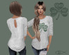 W Shamrock Trinity Tee
