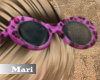 !M! Purple Sunglasses
