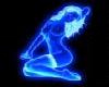 blue neon playboy club