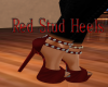 Red Stud Heels