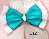 !!D Bow Teal