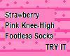 Strawberry Pink: HiSocks