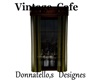 vintage cafe window