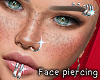 Face piercing sexy