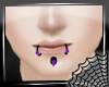 {Dem}Lip Piercing:Purple