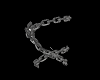 Wrist Chains DarkGrey L