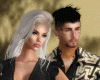 Models Couple Pose